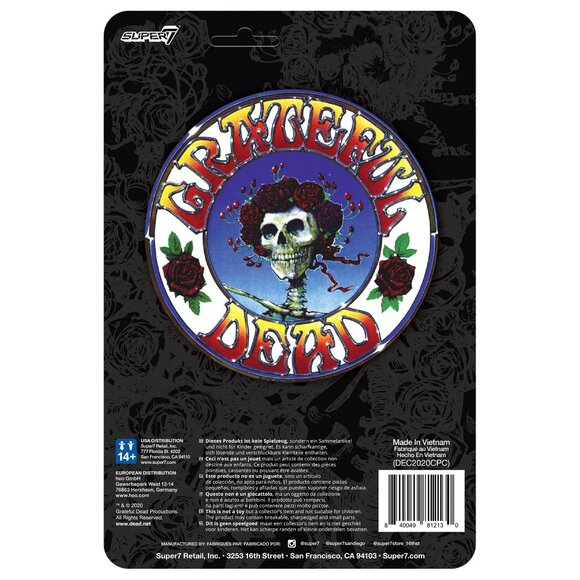 Grateful Dead Bertha Action Figure - Super7 ReAction Figure - NEW IN BOX! - Picture 3 of 7